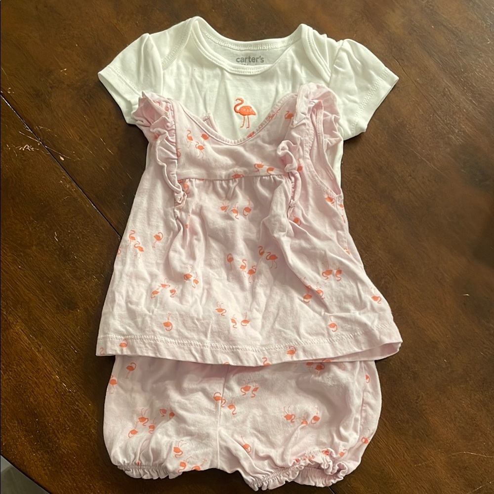 Carter's Baby Flamingo Outfit